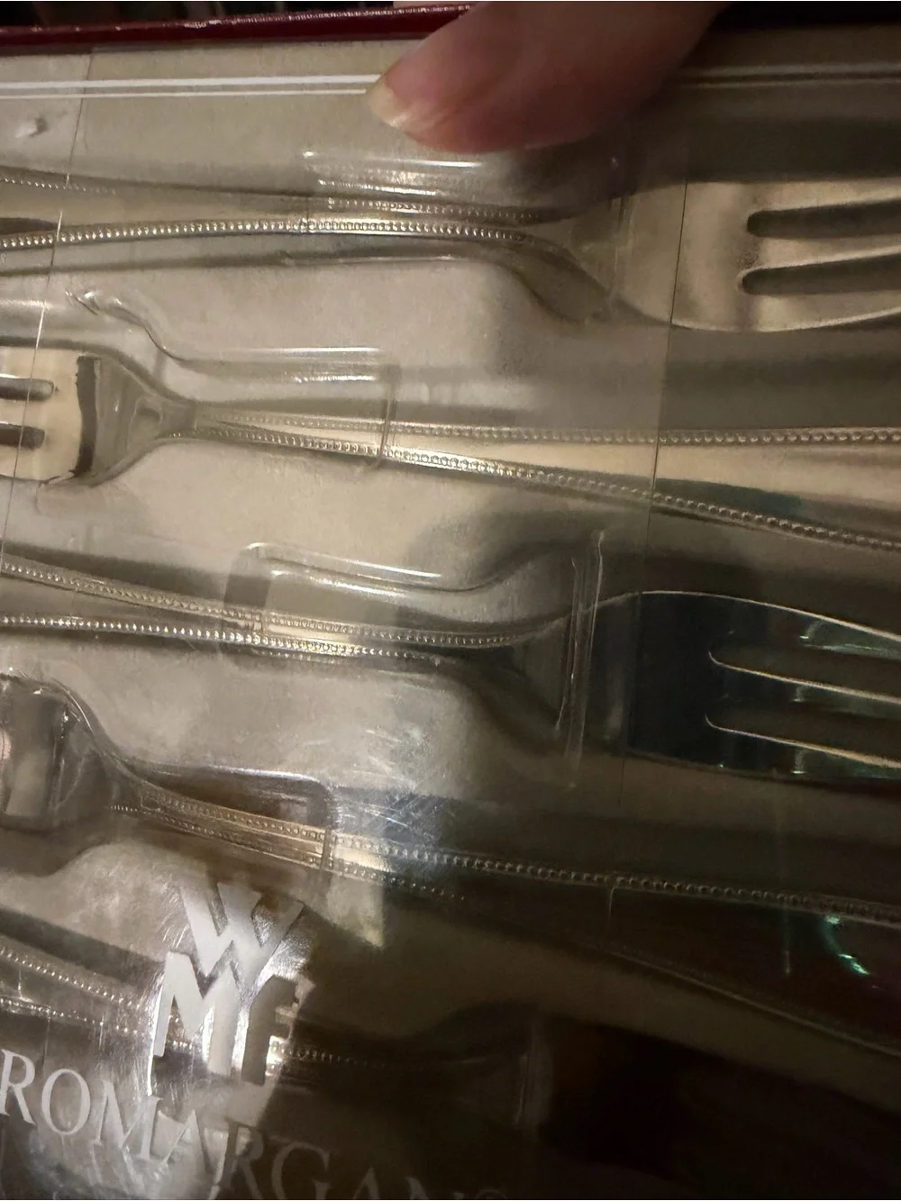 Cromargan Stainless Steel Appetizer Fork Set - Silver - Picture 7 of 7